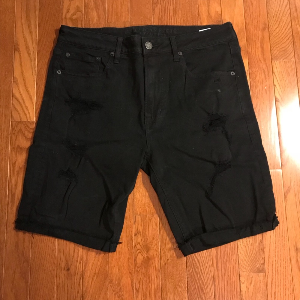 American Eagle Jean Shorts - Black